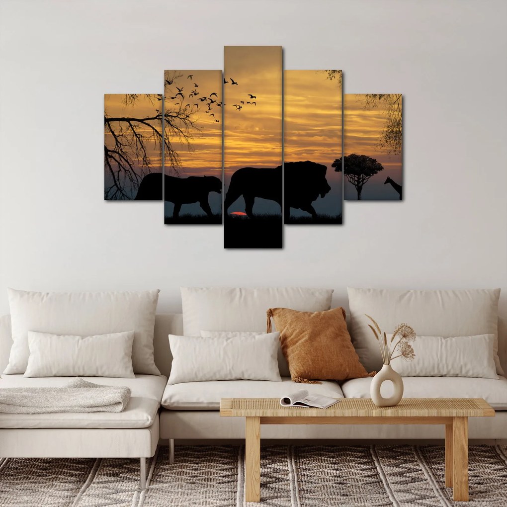 Tablou cu Safari (150x105 cm)