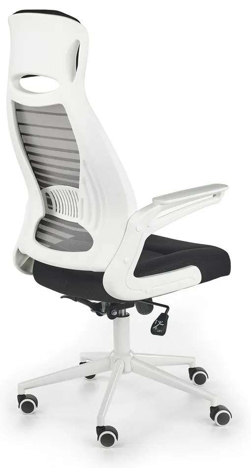 Scaun de birou Franklin, negru/alb