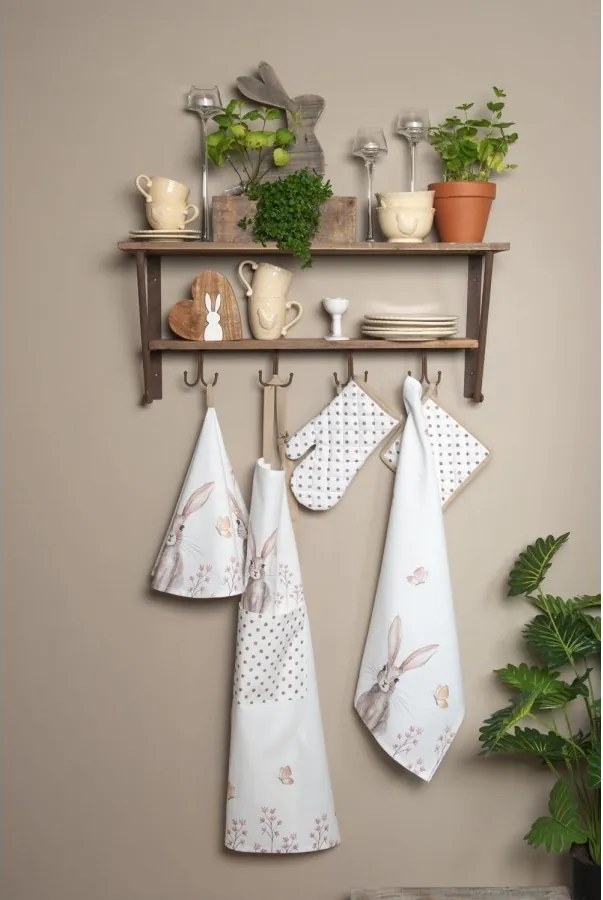 Ceașcă cu farfurioară din ceramică, bej, model găină, 200 ml