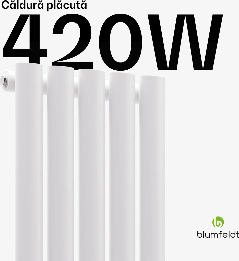 Blumfeldt Tallheo radiator 120x30 420W