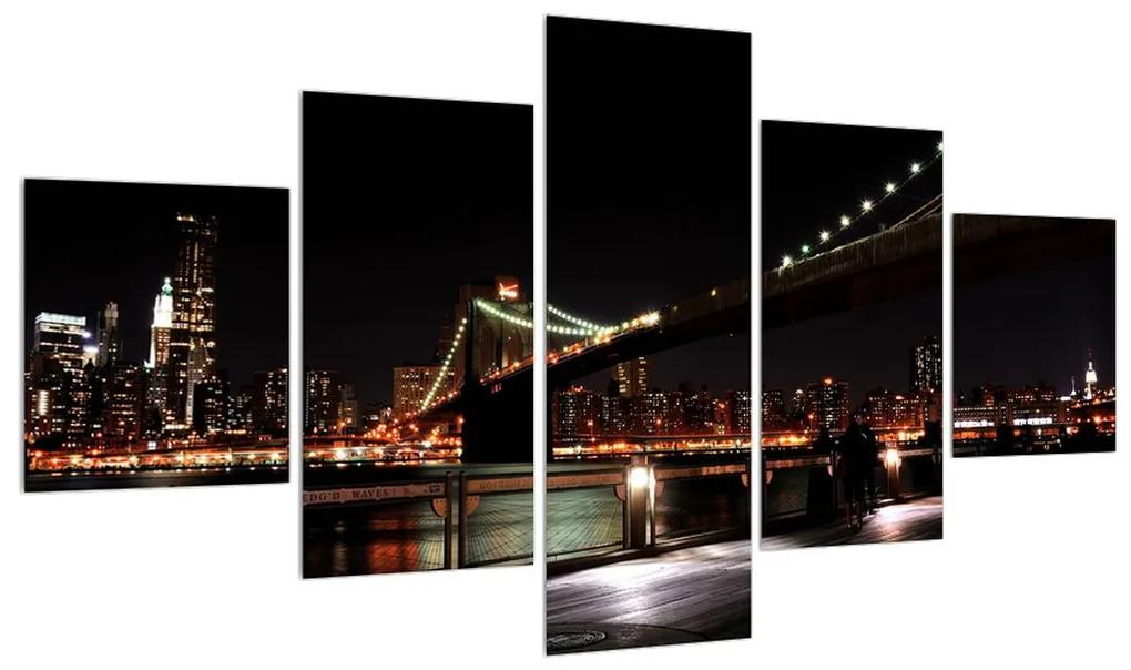 Tablou cu podul Brooklyn (125x70 cm), în 40 de alte dimensiuni noi