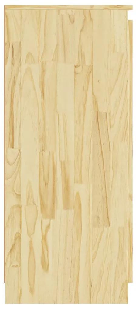 Servanta, 60x36x84 cm, lemn de pin 1, Lemn deschis