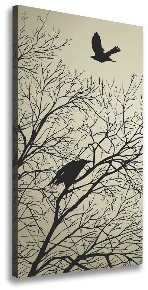 Print pe canvas Ciorile de pe copac