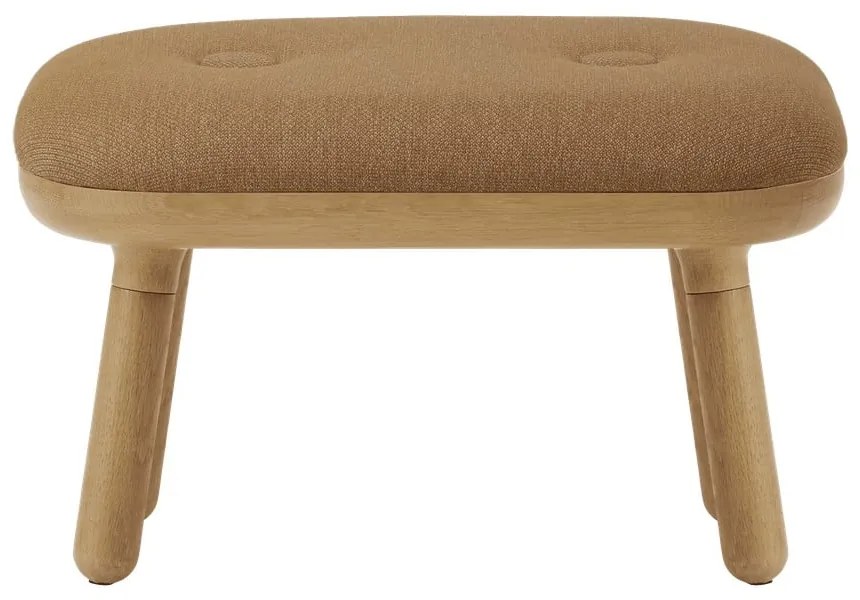 Scaun în culoare naturală-maro deschis Paff Low – UMAGE