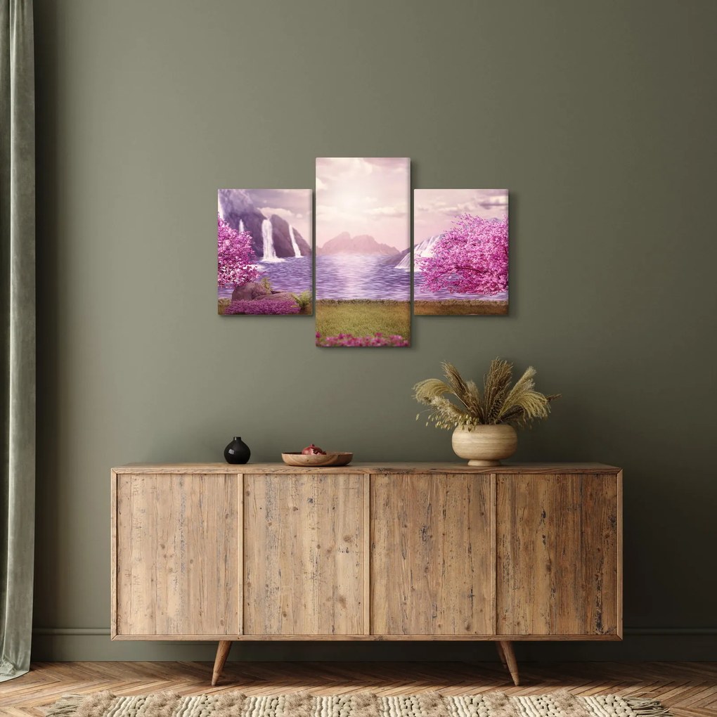 Tablou cu lac (90x60 cm)