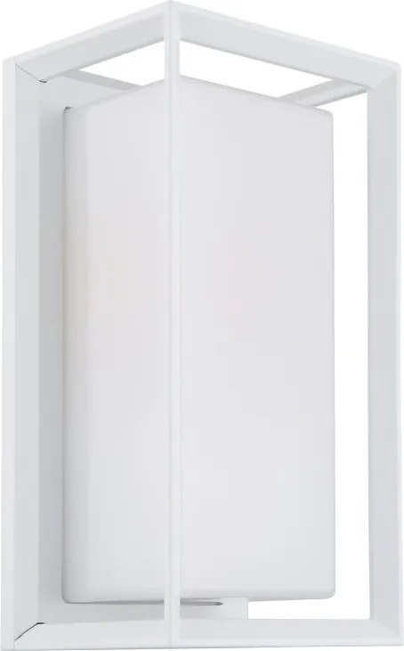 Aplica de perete exterior IP44 LOGANA alba