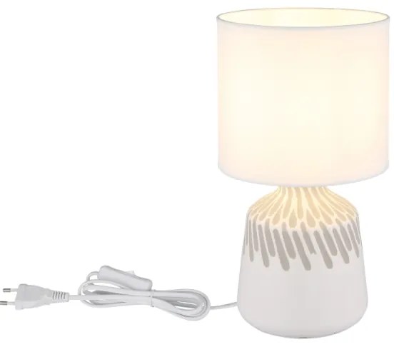 Lampă de masă Globo 21733W RELA 1xE14/40W/230V