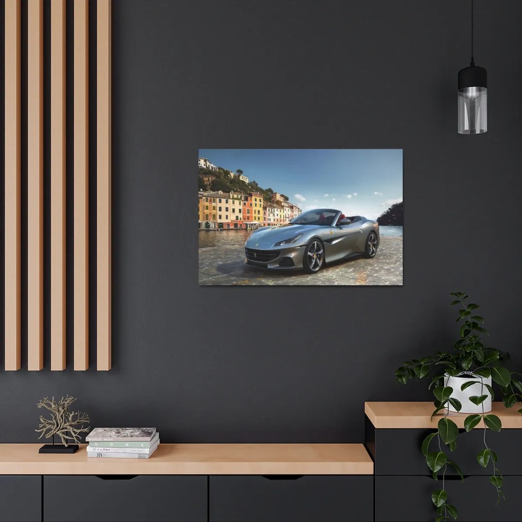 Tablou Canvas Ferrari Cabrio 90x60 cm