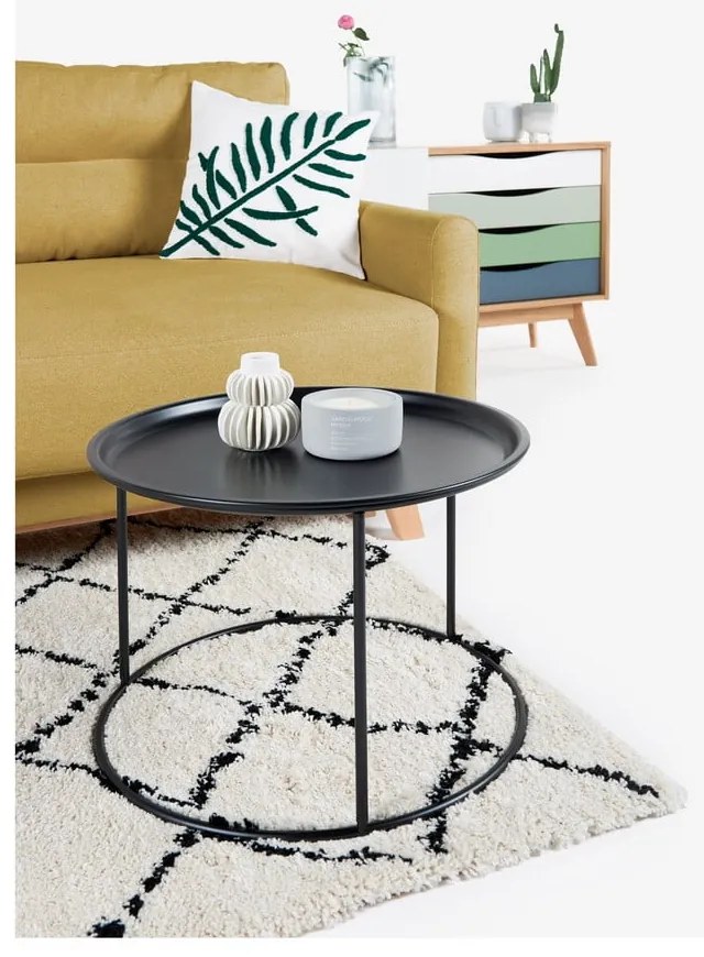 Canapea extensibilă Bonami Selection Pop, galben