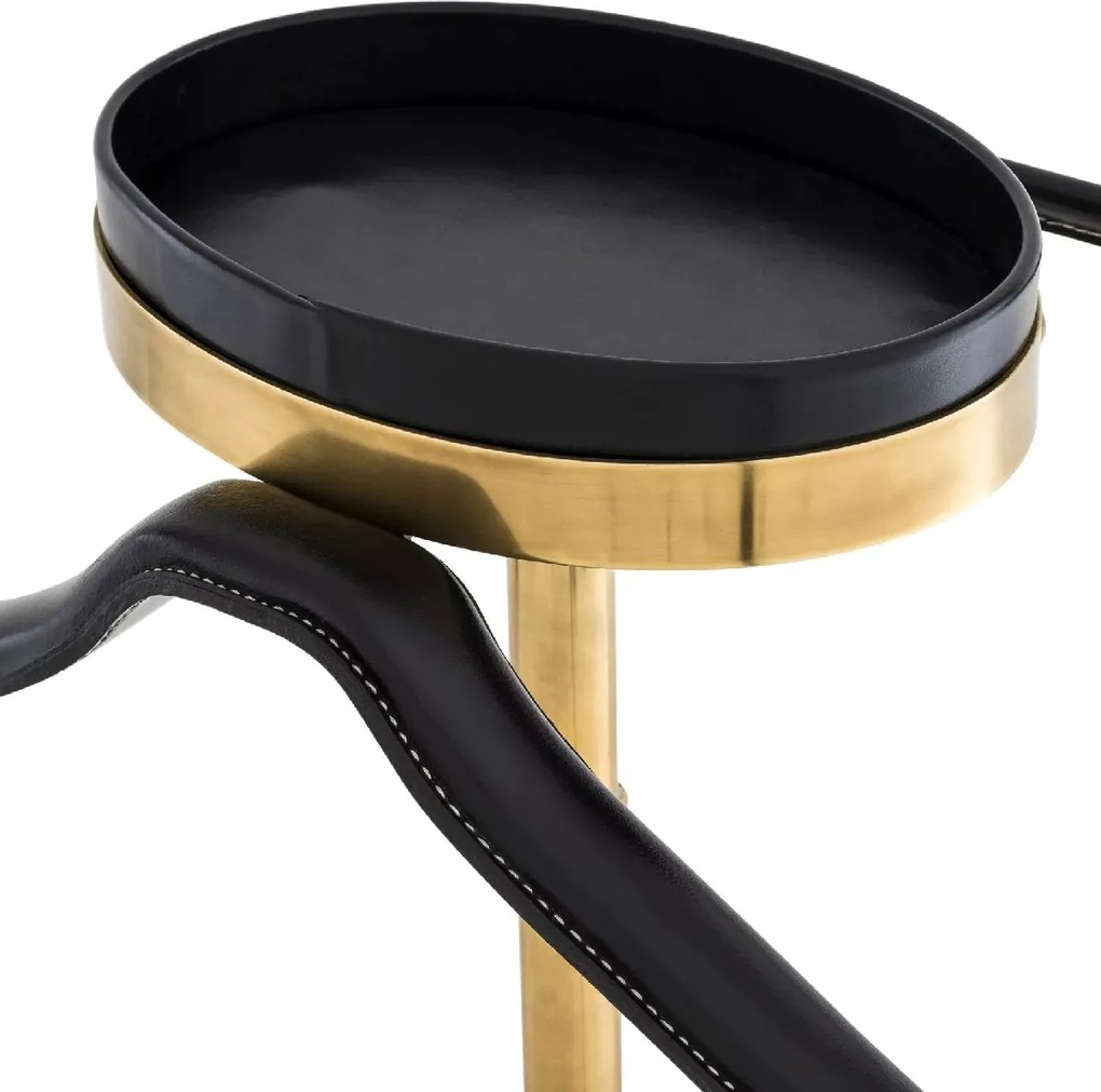 Suport haine design LUX McKinsey, alama antic/ negru