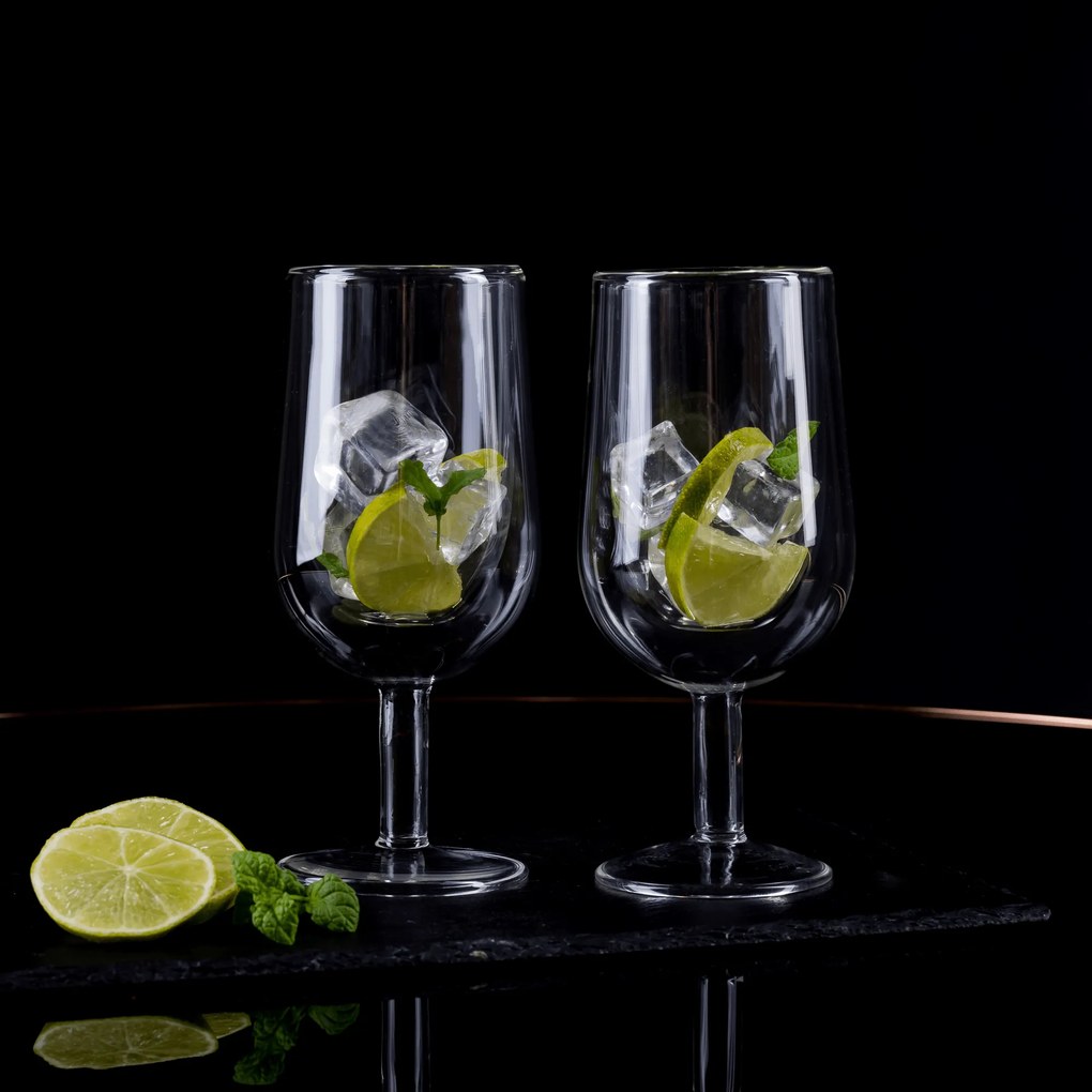 Pahar termic pentru vin, bere şi sucuri, 2 buc., 255 ml, HOTCOLDER TIP 25