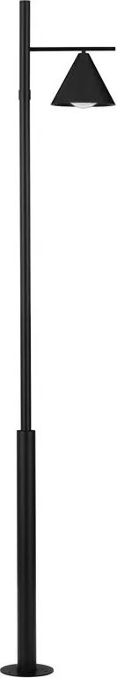 Stalp de exterior IP65 ORIX negru H-220cm