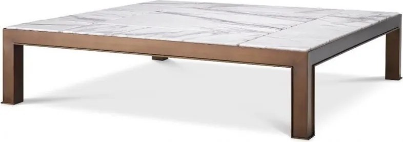 Masuta de cafea design LUX cu blat din marmura Tardieu 114481 HZ