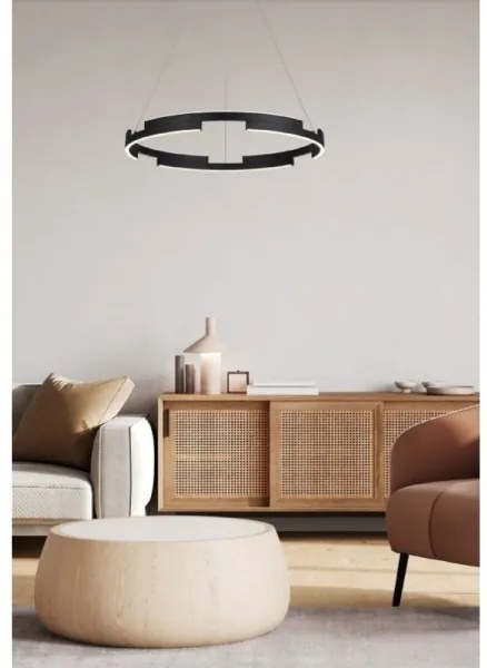 Lustră LED dimabilă pe cablu CASTLE LED/36W/230V negru Redo 01-3173