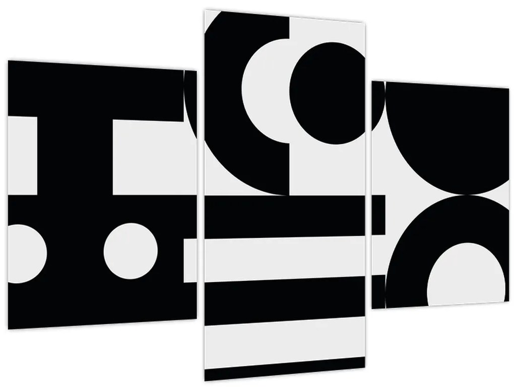 Tablou - Abstracție geometrică N⁰3 (90x60 cm)