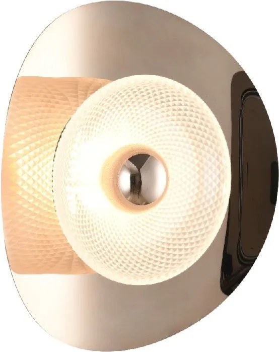 Aplica lumina ambientala LED DIOP auriu/ crom