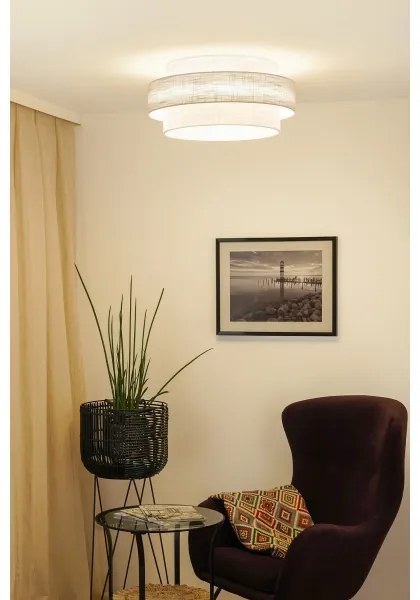 Plafonieră Brilagi DOVER SPACE LED/12W/230V d. 50 cm gri/crem