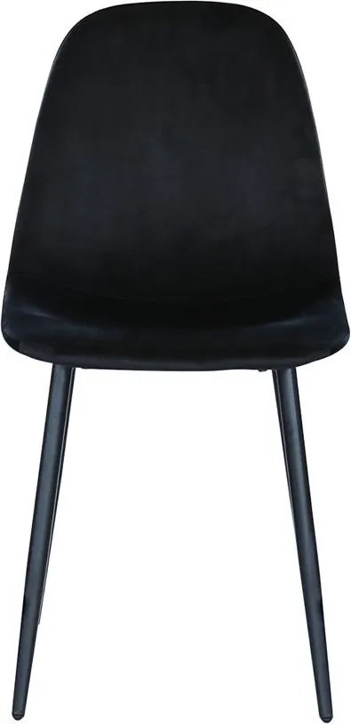 Set - 4 scaune de dining AVENBERG RIVA - Negru