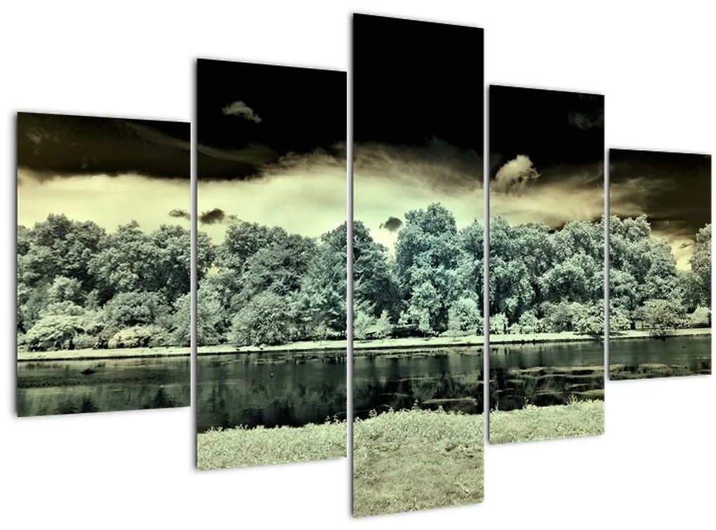 Tablou suprafeței de apă (150x105 cm)