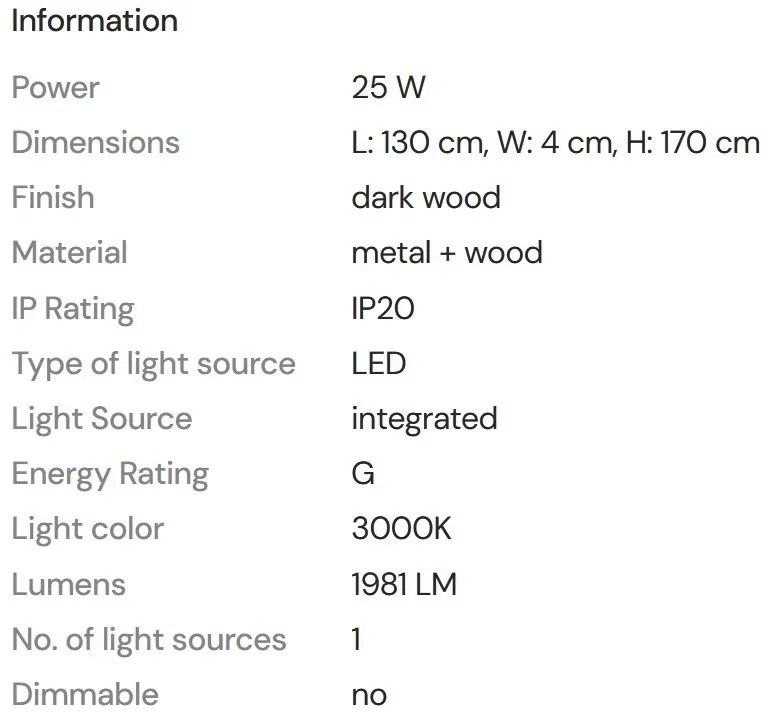 Lustra LED suspendata design natural Woody