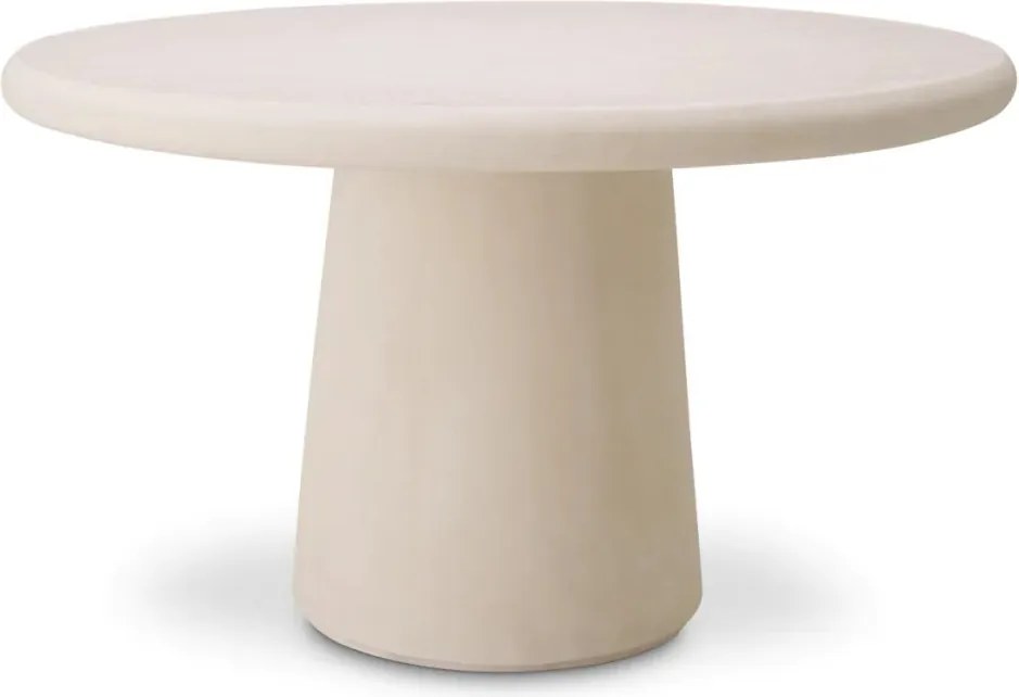 Masa design LUX pentru interior si exterior Cleon M crem