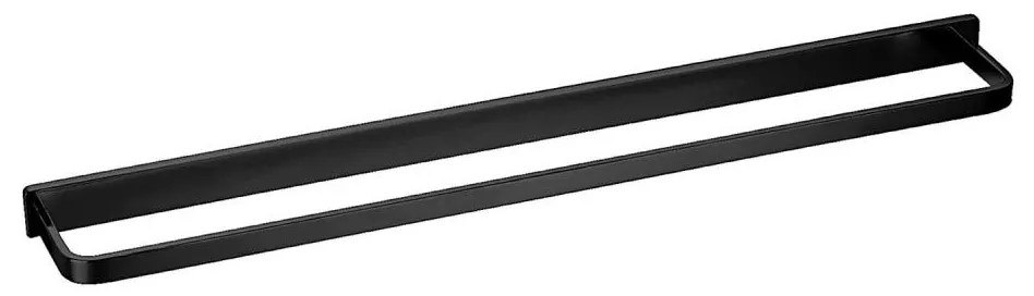 OMNIRES DA70216BL - Suport perete prosoape DARLING 61 cm negru mat