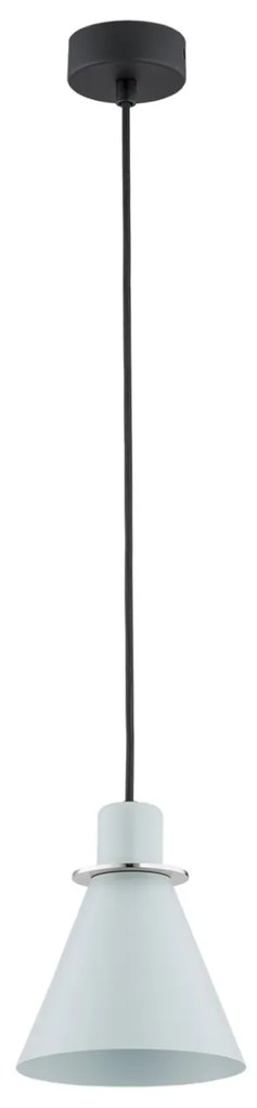 Pendul modern design retro Beverly albastru/crom
