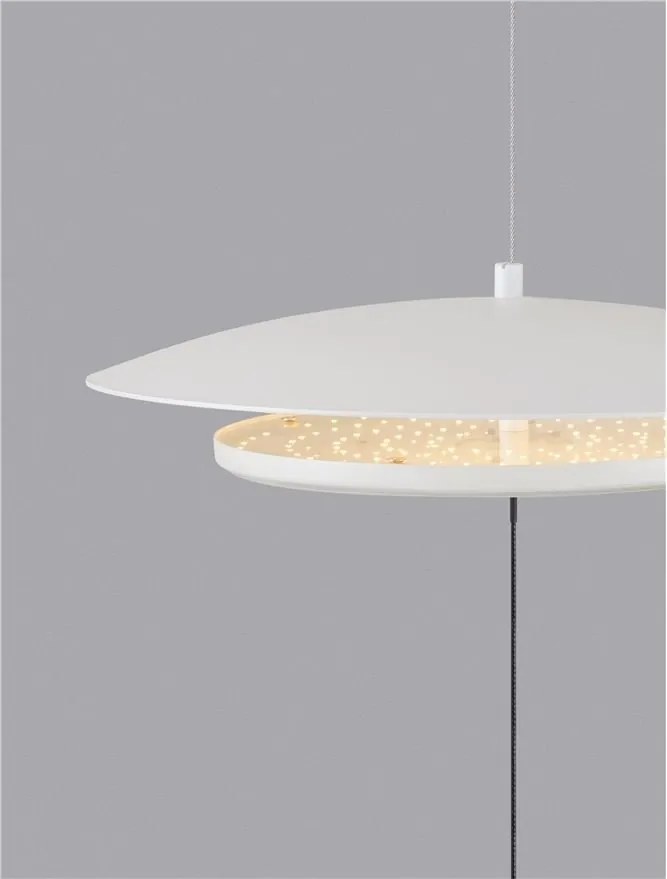 Lampadar LED suspendat de tavan OLOS, H-370cm