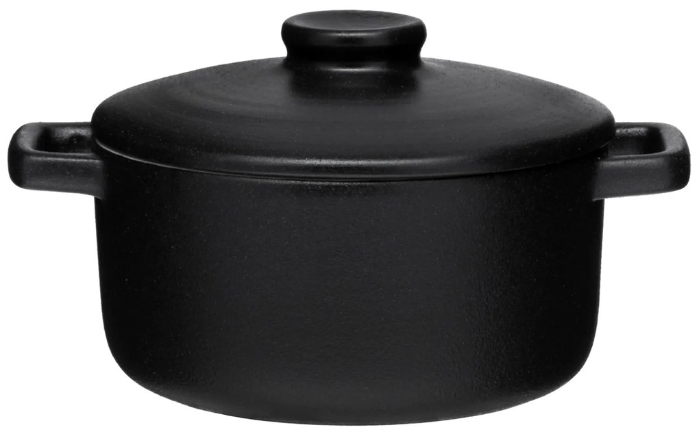 Tava de copt din ceramica, cu capac, Ø 12 cm