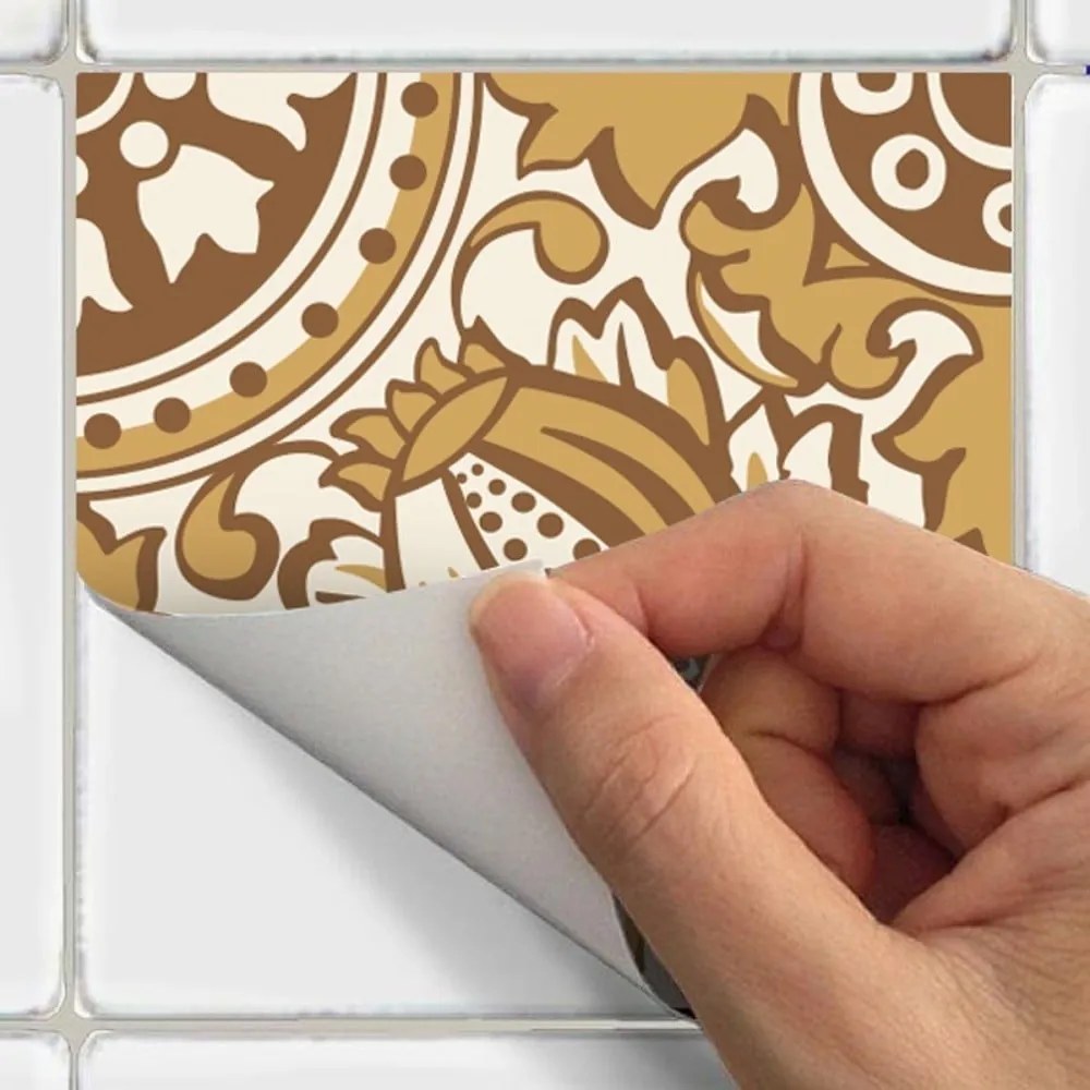 Set 9 autocolante Ambiance Cottage, 10 x 10 cm