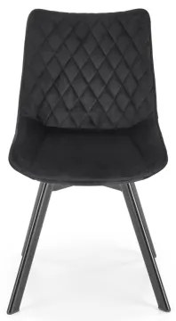 Scaun de dining OMBRA, 1 buc., negru