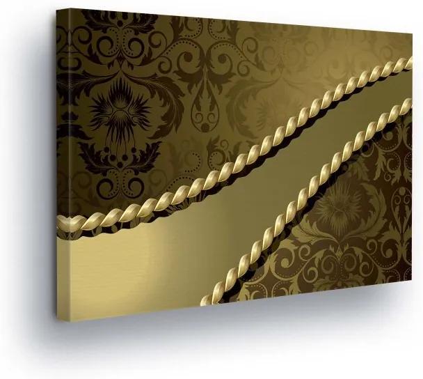 GLIX Tablou - Luxurious Gold Decorations 25x35 cm