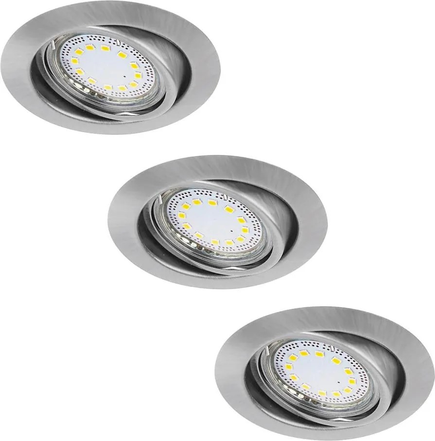 Rabalux 1166 - Set de 3 spoturi LED încastrate LITE, 3x GU10/3W/230V