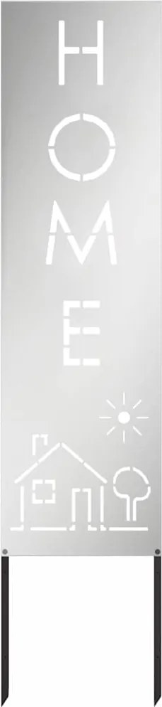 vidaXL Ecran de intimitate pentru grădină Argintiu 32 x 140 cm