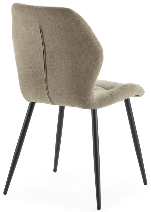 Scaune de dining kaki 4 buc. Luna – Marckeric