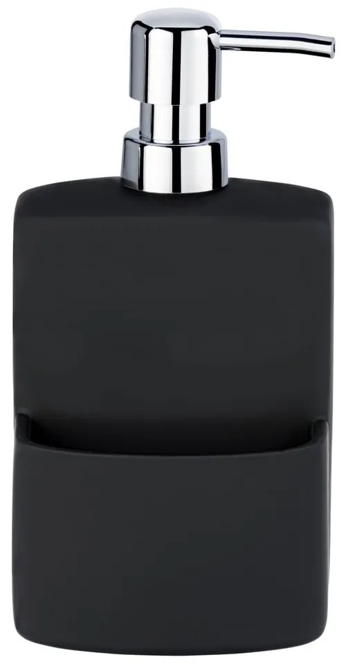 Dozator pentru săpun lichid Wenko Festival, negru