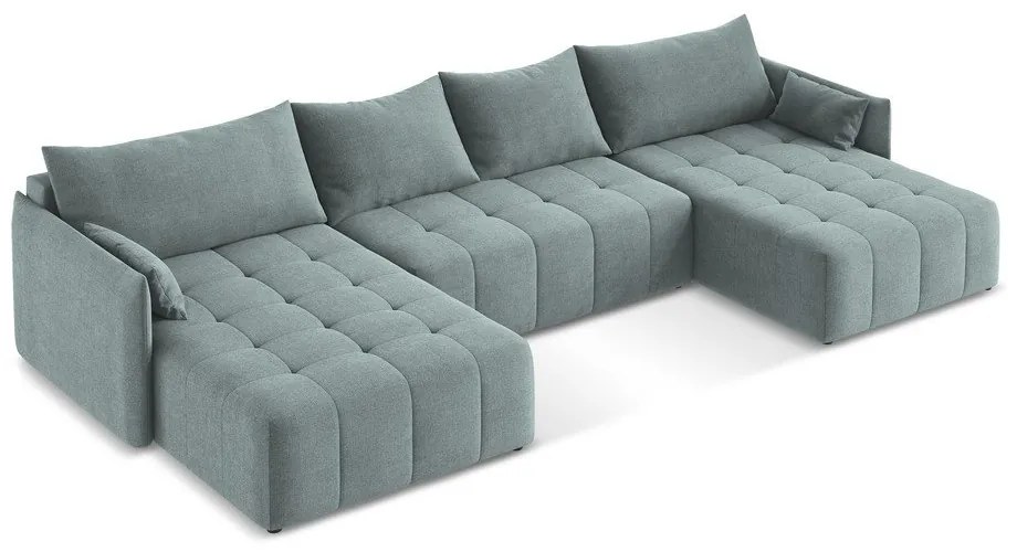 Colțar albastru extensibil/cu spațiu de depozitare (în formă de "U") Moku – Makamii