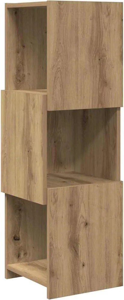 vidaXL Dulap de colț Stejar Artizanal 30,5x30x95cm Lemn compozit