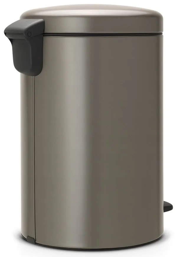 Coș de gunoi gri cu pedală din oțel 20 l NewIcon – Brabantia