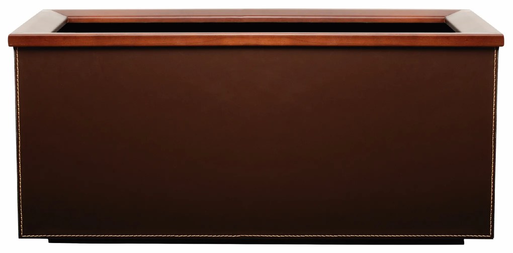 Ghiveci din piele cu auto-irrigare CUIR, mai multe variante - Hobby Flower Dimensiuni: 78 x 40 x 42