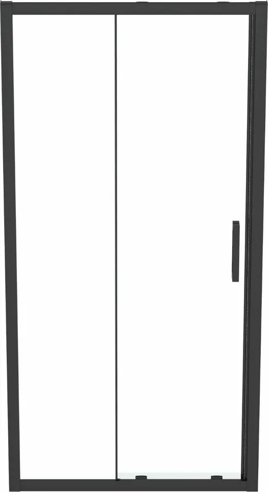 Usa glisanta cu segment fix 100 cm negru mat Ideal Standard Connect 2 K9273V3