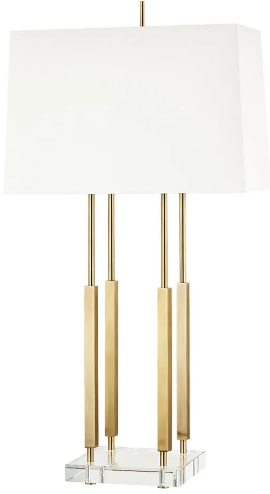 Veioza, lampa de masa design deosebit RHINEBECK alama antichizata