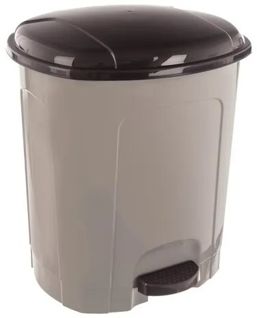 Coș de gunoi cu pedală Orion 21 L,  maro, 21 l