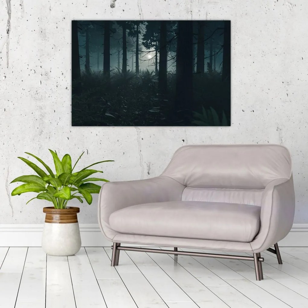 Tablou - Ferigi în lumina lunii (90x60 cm)