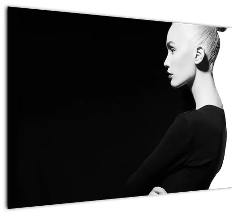 Tablou - O femeie à la yin și yang (120x50 cm)