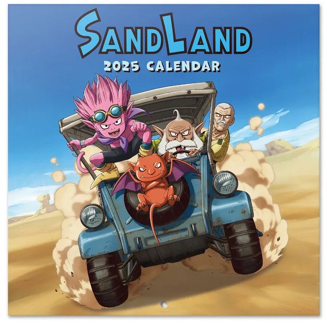 Calendar 2025 Sand Land