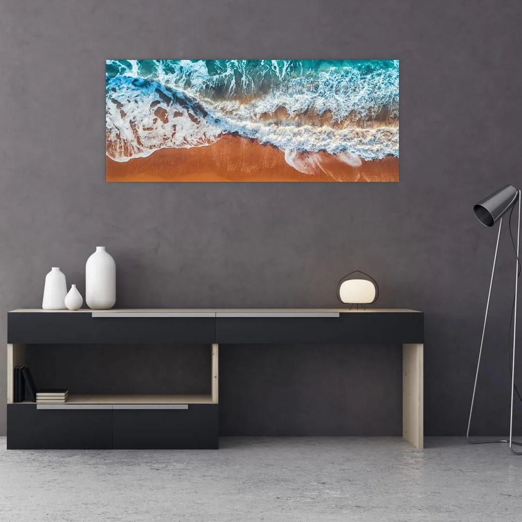 Tablou cu plaja mării (120x50 cm)