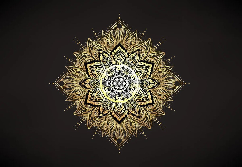 Fototapet - Mandala bogăției (147x102 cm)