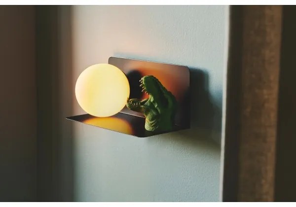 Aplică cu raft Nordlux LILIBETH 1xE14/25W/230V negru