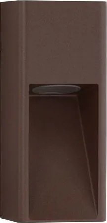 Spot aplicat perete exterior IP65 MAZU rust